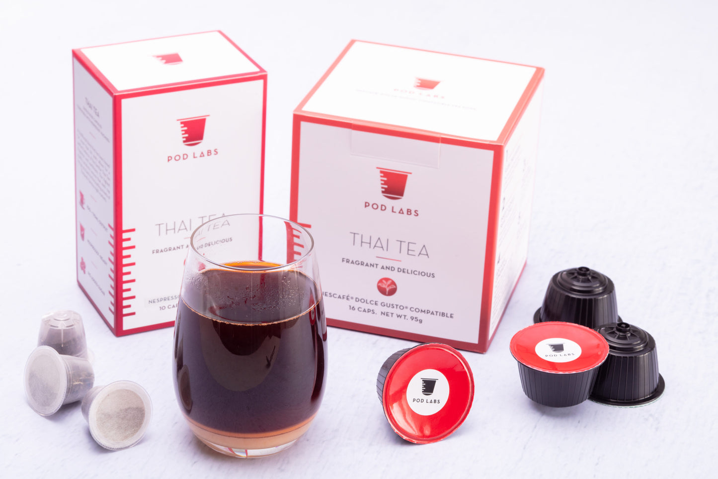 Pod Labs Nespresso Compatible Thai Tea (10 Capsules) EXP:04APR2026