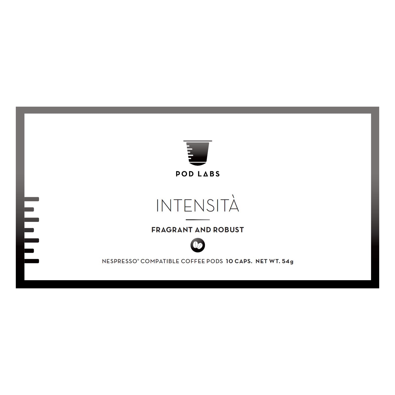 [Bundle Of 10] Pod Labs Nespresso Compatible Intensità (10 Capsules)
