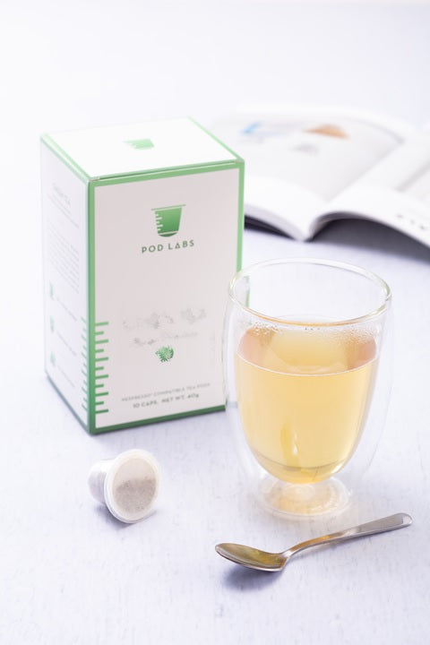 Pod Labs Nespresso Compatible Moroccan Mint Tea (10 Capsules) EXP:18DEC2025