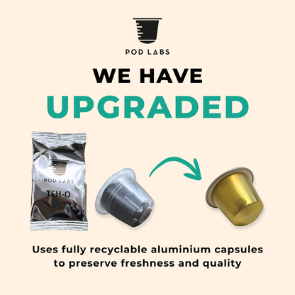 [Bundle Of 6 Special] Pod Labs Nespresso Compatible Teh-O (60 Capsules)