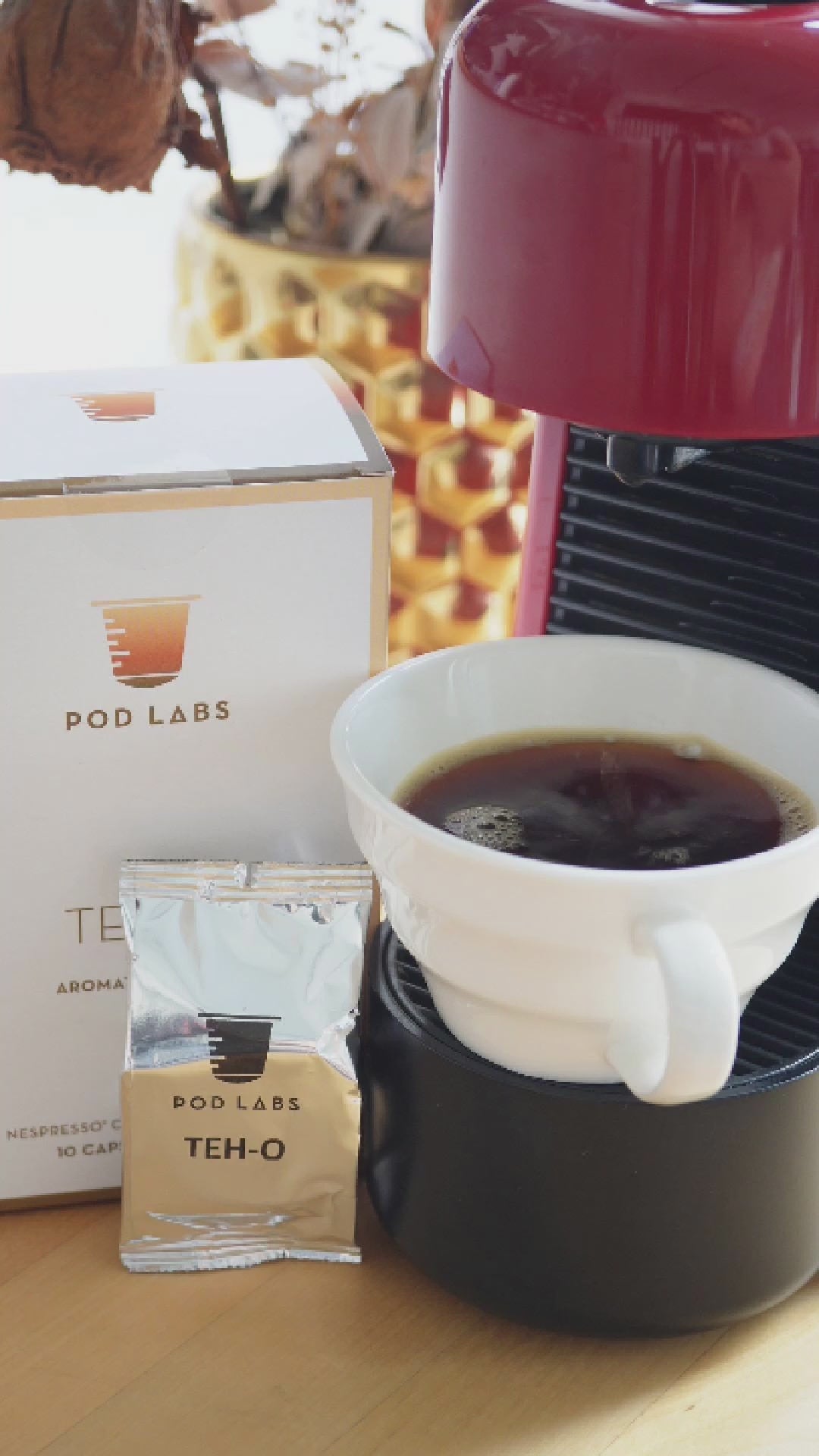Pod Labs Nespresso Compatible Teh-O (10 Capsules)