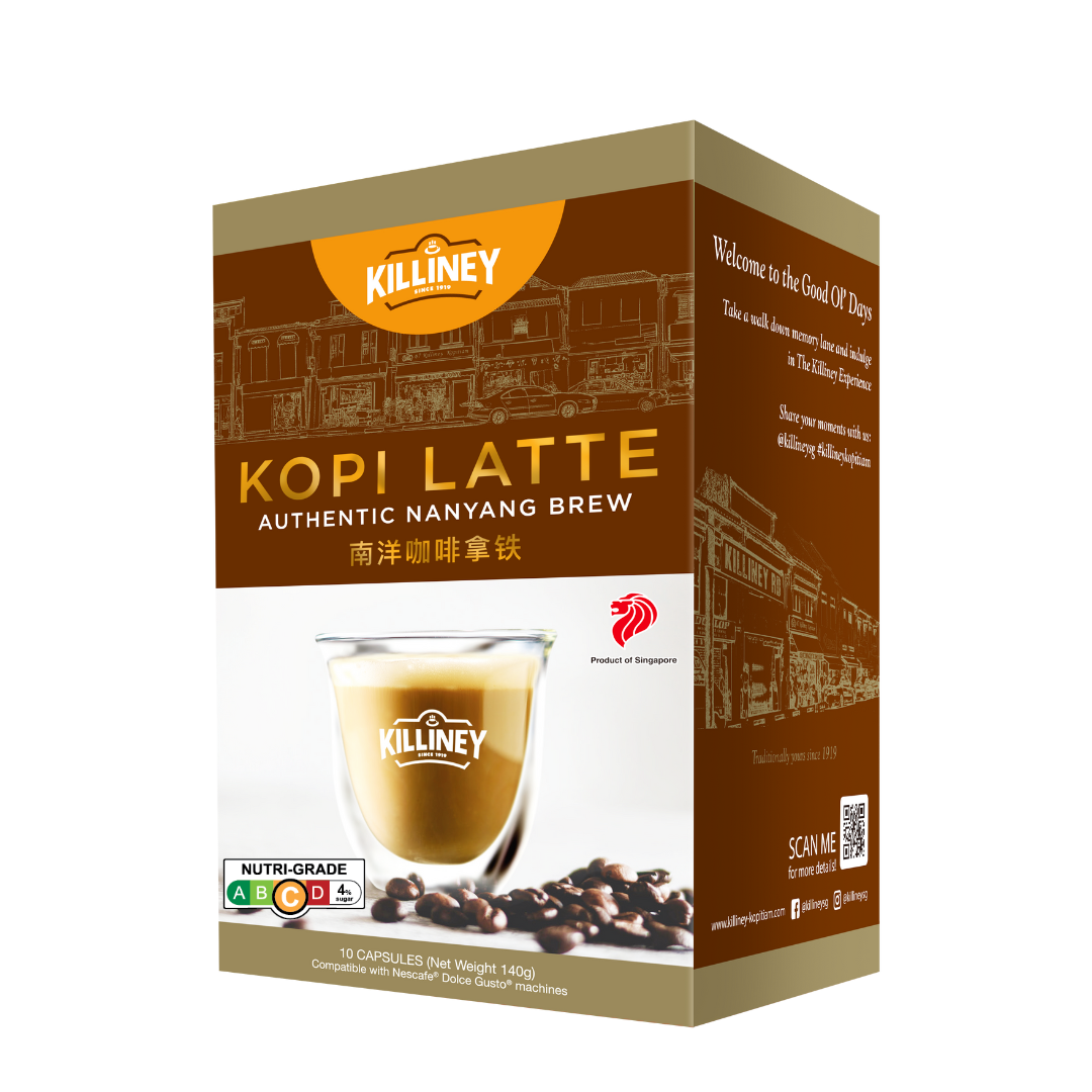 Killiney Kopi Latte (Dolce Gusto Compatible Capsule Pods)