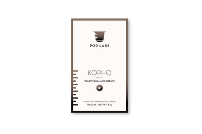 Pod Labs Nespresso Compatible Kopi-O (10 Capsules)